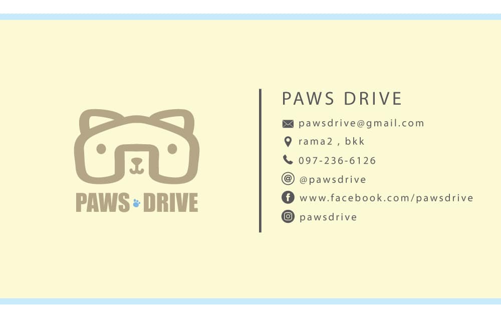 PAWS DRIVE - Open 🚗 16.03.64 ขออนุญาตแจ้งช่องทางการติดต่อให้ลูกค้าทุก ...