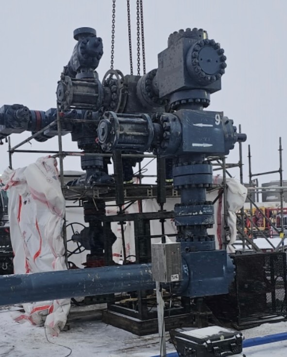 Bestway - On location in Alberta 🇨🇦, our Frac Stack of SLV ™️ Valves ...
