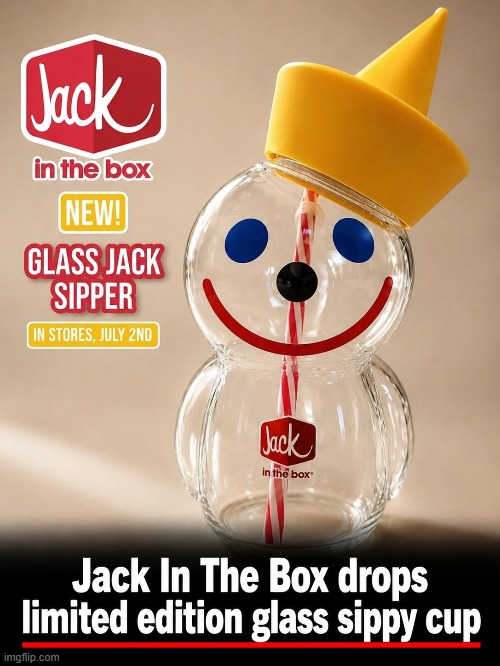 🚨 NEW JACK IN THE BOX COLLECTIBLE ALERT! 🚨 The NEW Glass Jack