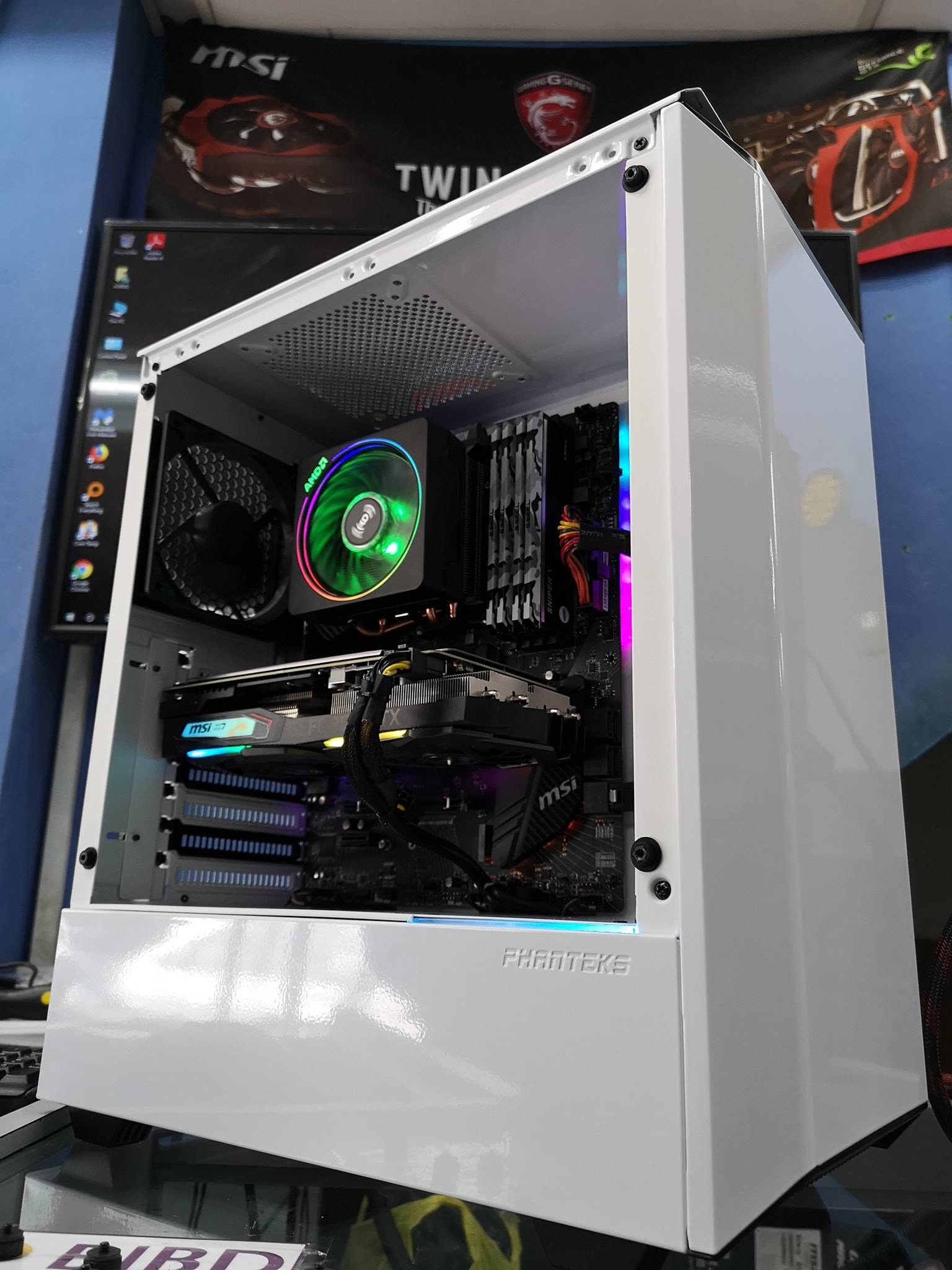 Need a custom rendering build? AMD Ryzen 7 2700X MSI B450 Gaming 