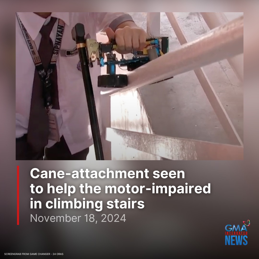 GMA - A Grade 11 student in Taguig City has developed a gadget that may ...