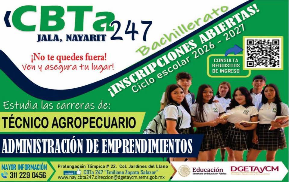 CBTa 247 “Emiliano Zapata Salazar “ | Jala