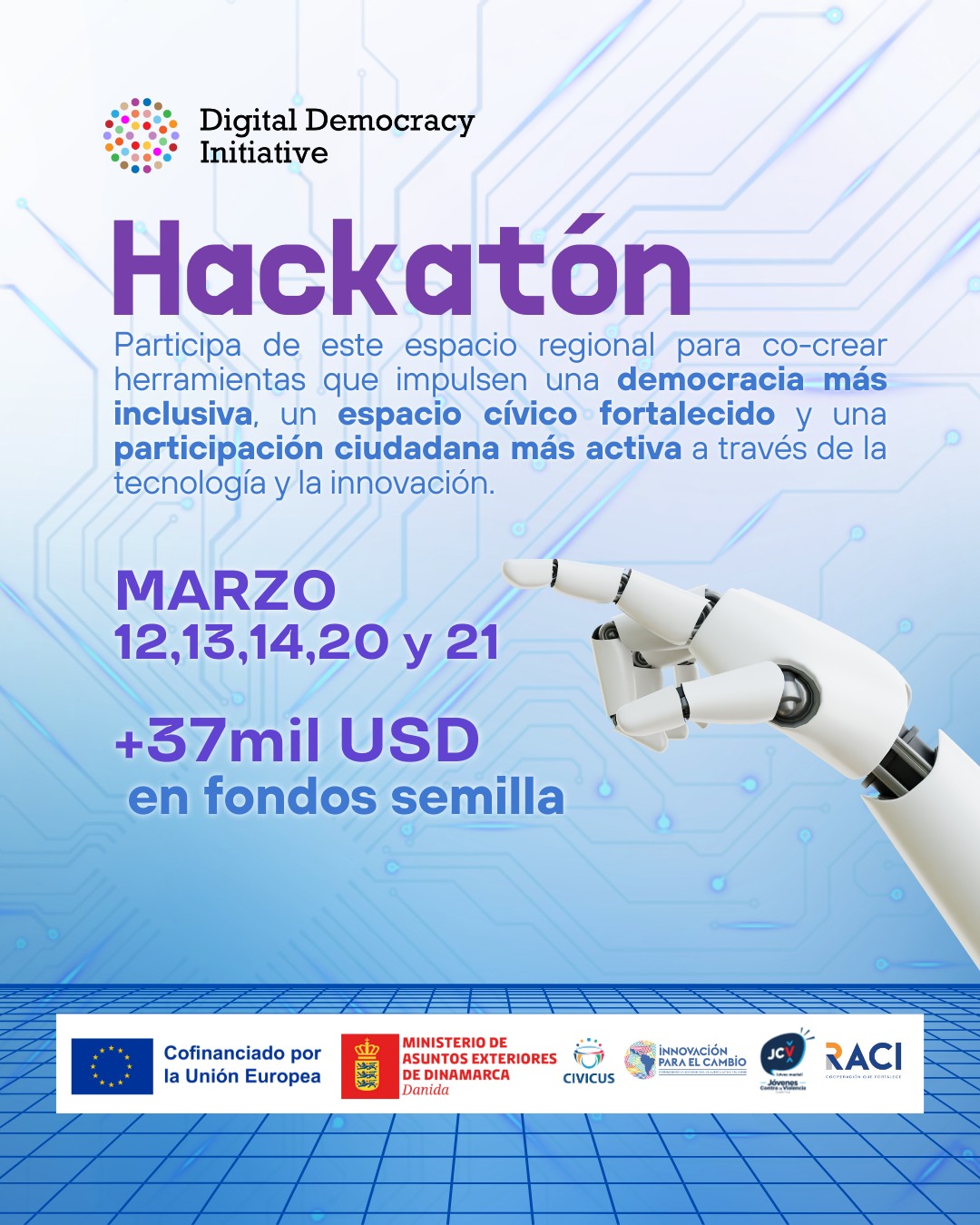 Innovación - ¡Hackathon 2025! 🤖 Si eres parte de una organización de la ...