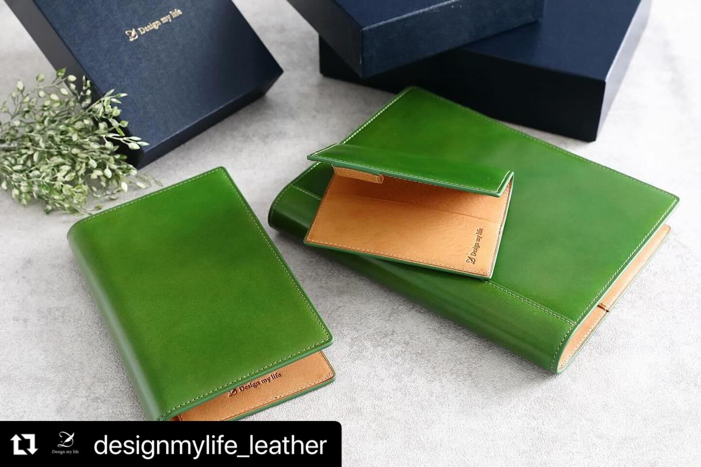 Design my life システム手帳 高田晃 コードバン バイブルサイズ 