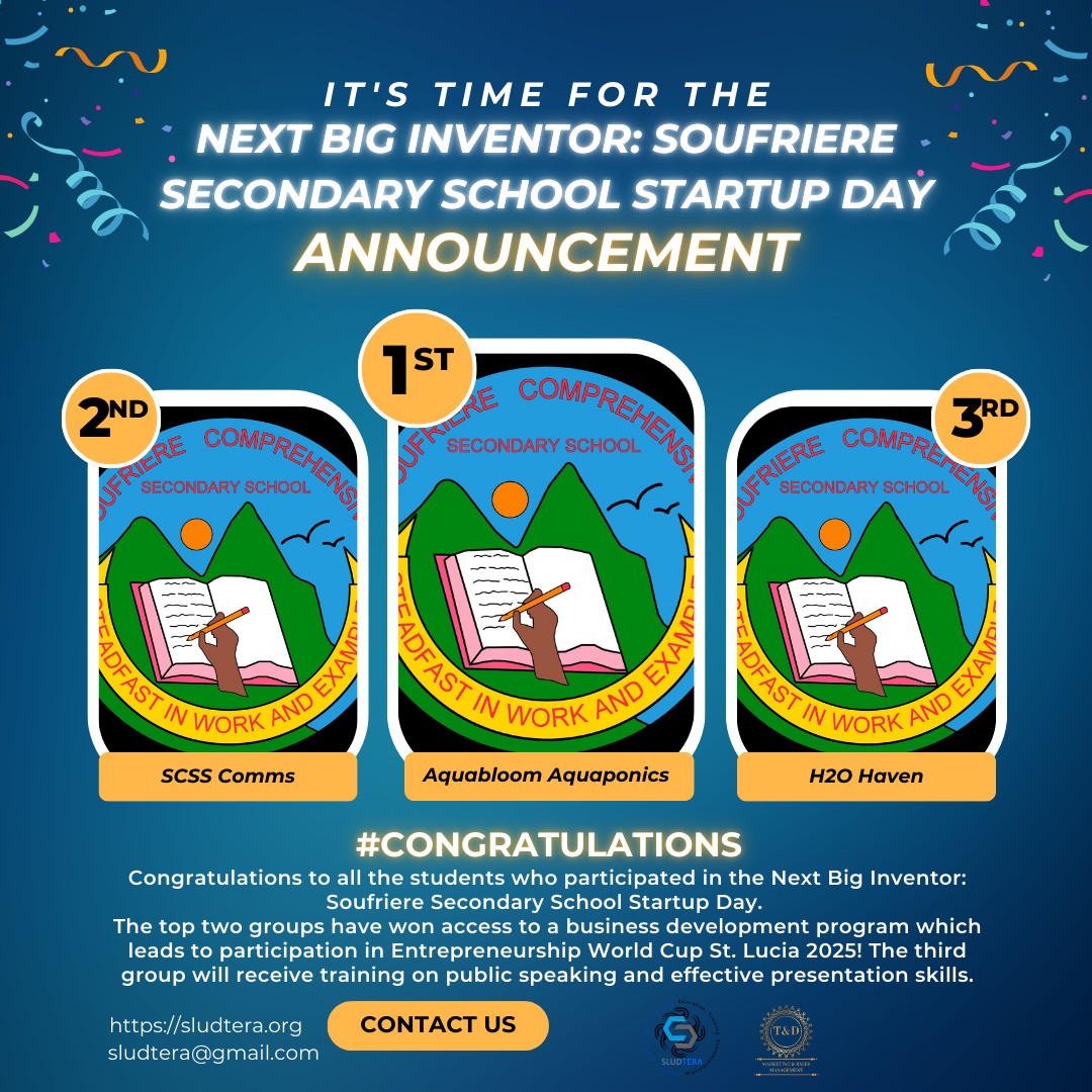 Sludtera - 🎉 Congratulations to Our Next Big Inventors! 🎉 The Next Big ...