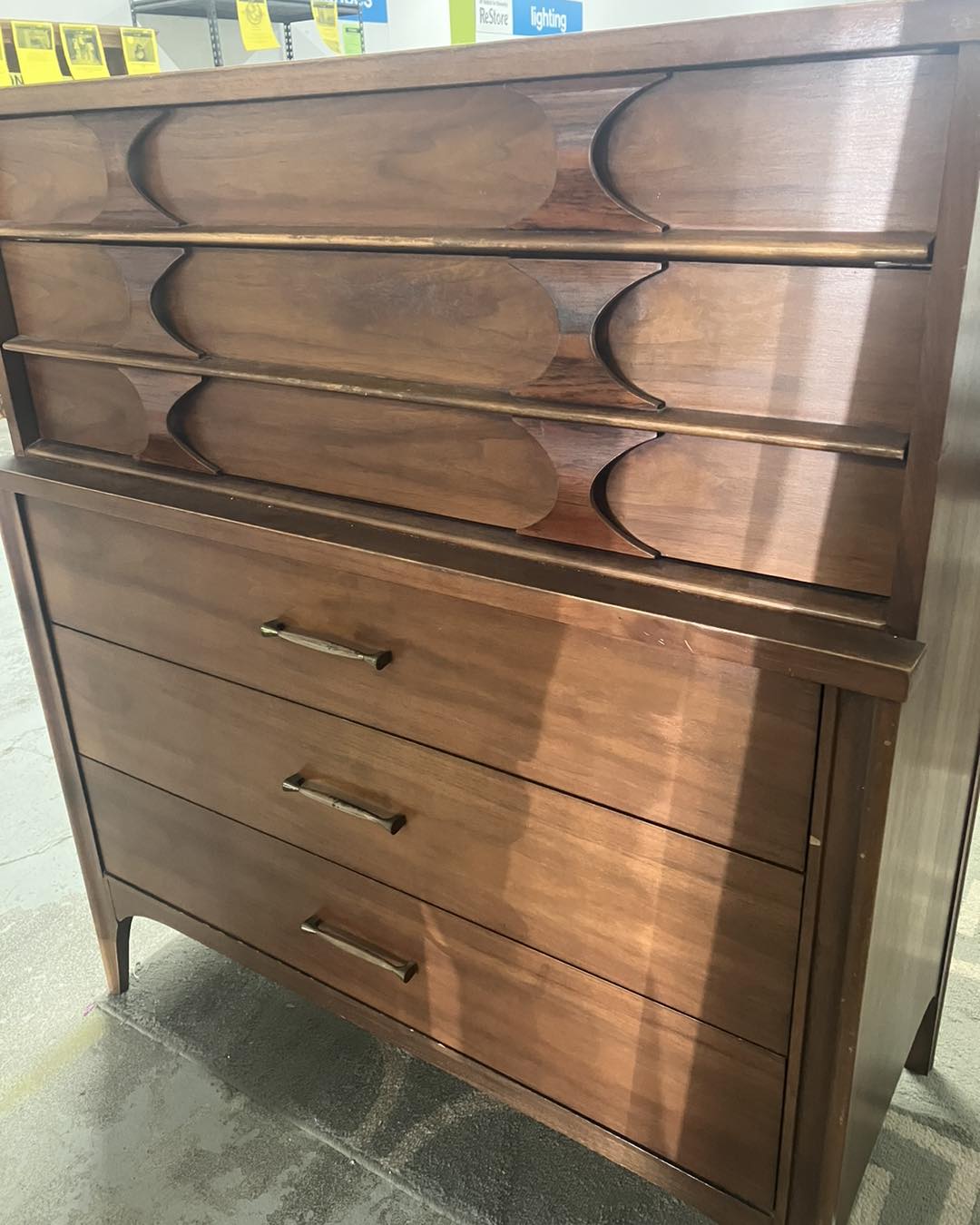 Mid-century modern Kent Coffey Perspecta dresser for sale