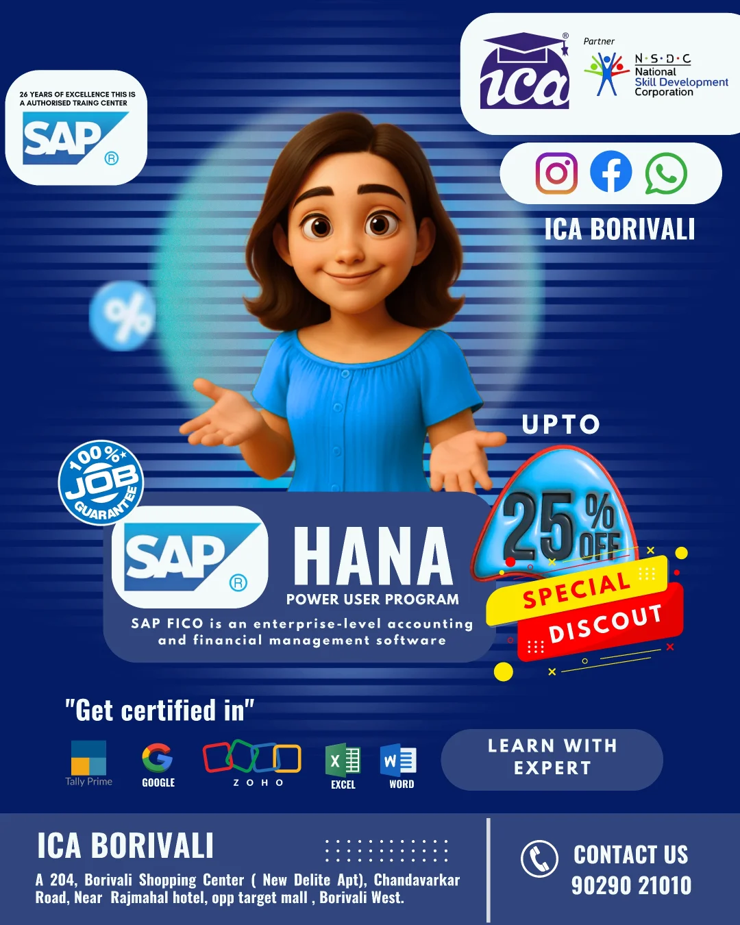 ICA - 🚀 Kickstart Your Career with SAP HANA! 📉 25% OFF | 💼 100% Job ...