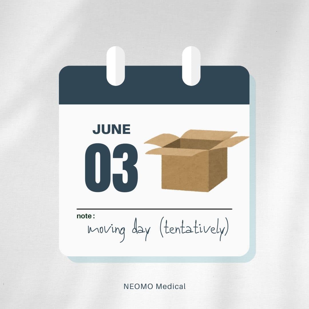 NEOMO Medical - Dear Patients! The wheels are in motion...