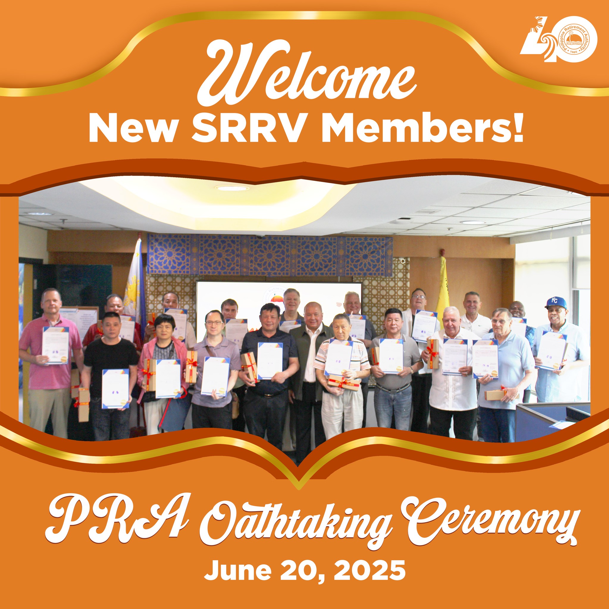 Philippine - PRA welcomes new SRRV members from the United States ...
