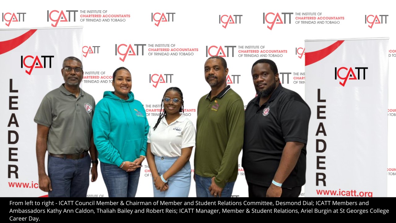 ICATT - ICATT was proud to participate in St Georges College Career Day ...