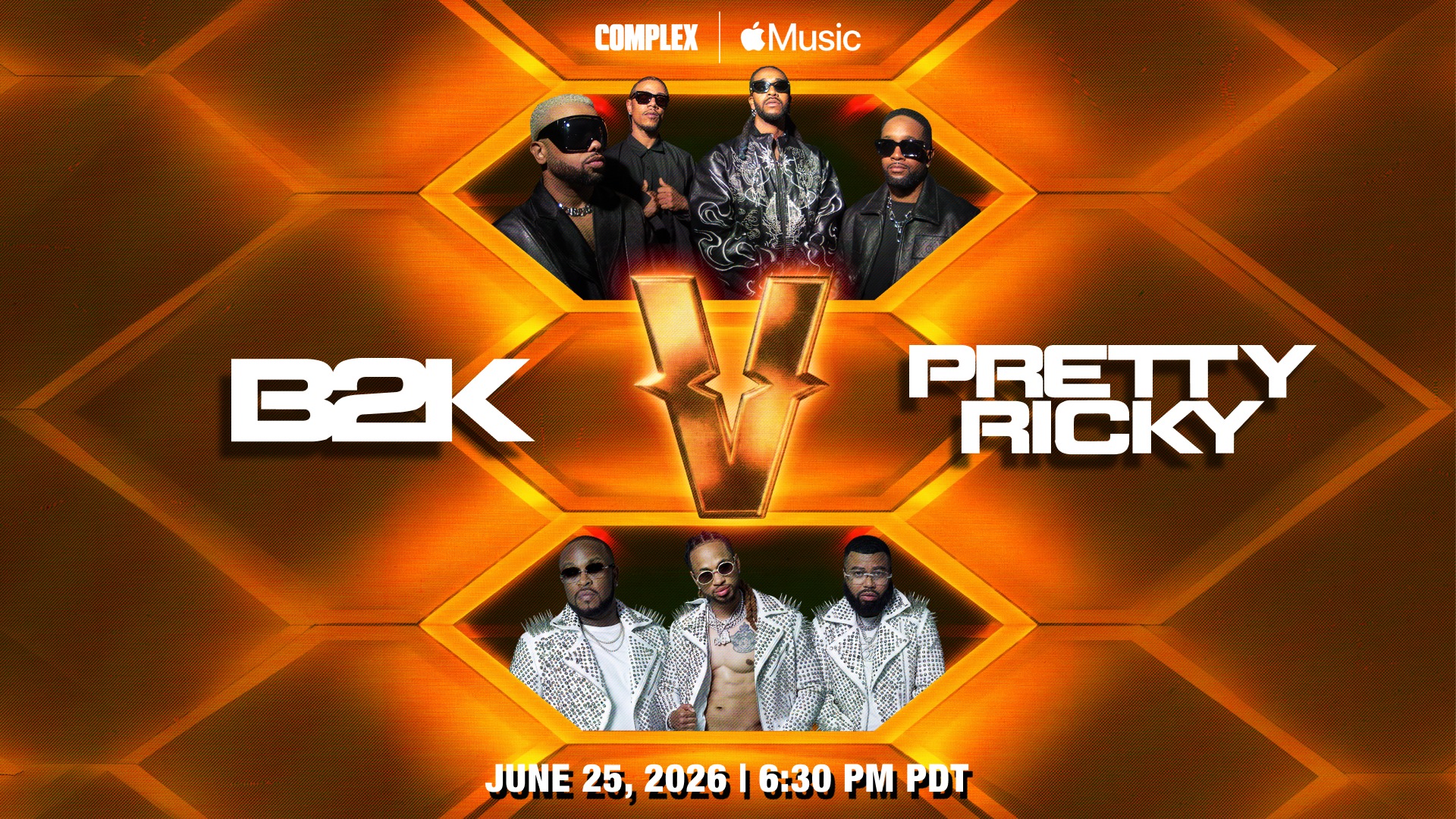 VERZUZ IS LIVE 🔴 B2K VZ Pretty Ricky Watch options: verzuztv.com