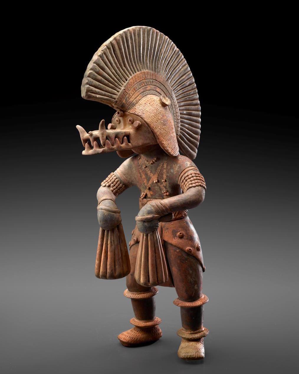 Pre-Columbian Colima ceramic sculpture at Seattle Art Museum