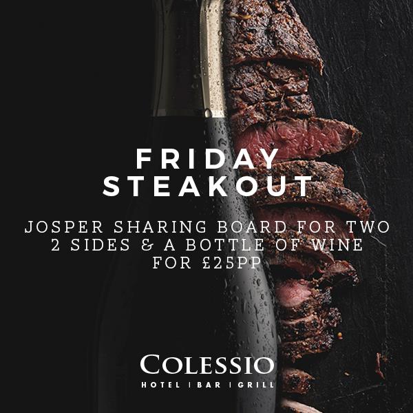 Colessio - NEW Friday Steakout in The Grill Room – guest... | Facebook