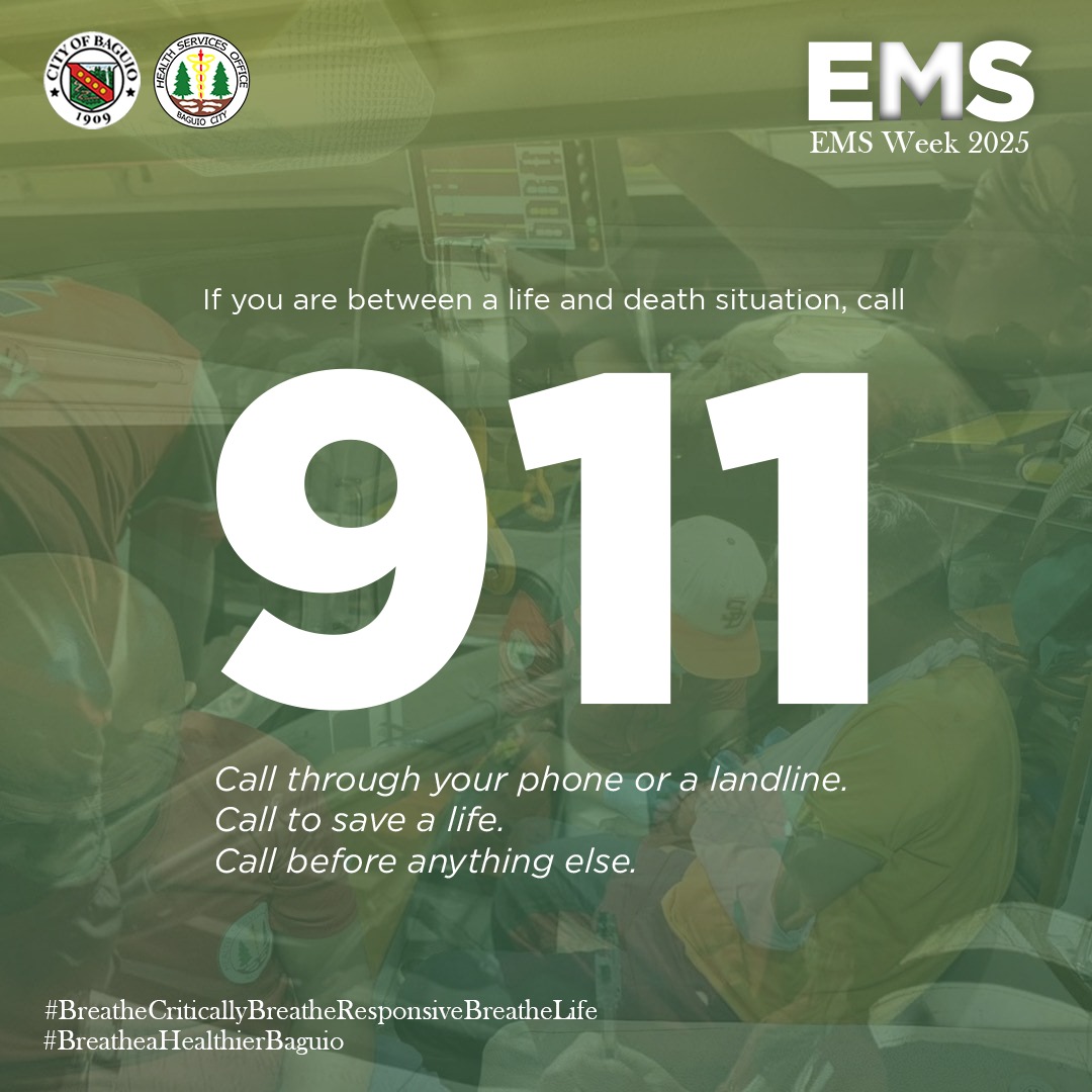 Baguio... - Baguio City Emergency Medical Service - BCEMS