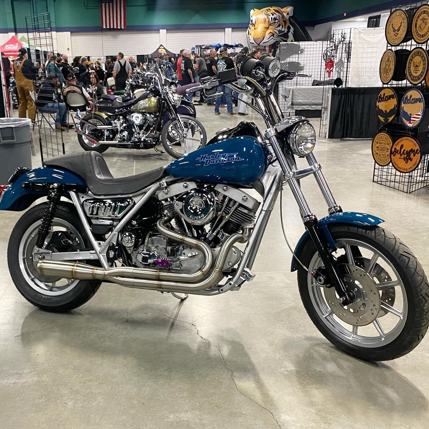 harley__ftw “1983 Slabside FXR”. Bringing home some hardware⚡️