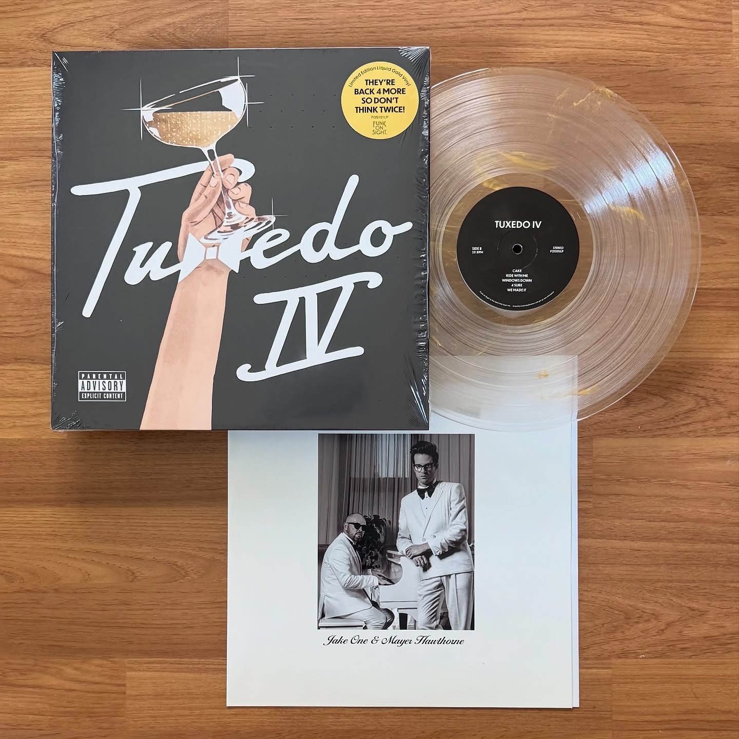 Tuxedo (Mayer Hawthorne & Jake One) Tuxedo IV Colored Vinyl