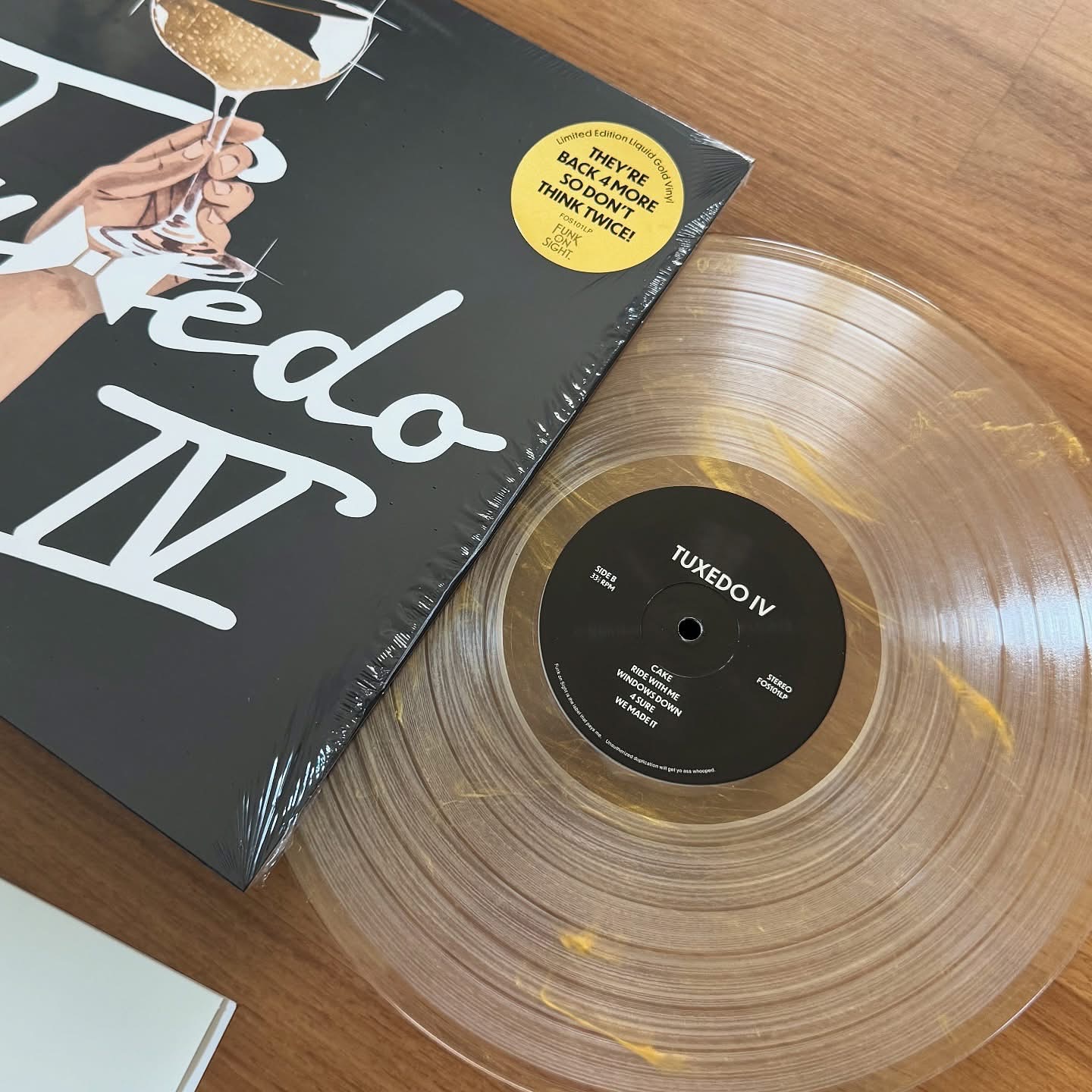 Tuxedo (Mayer Hawthorne & Jake One) Tuxedo IV Colored Vinyl