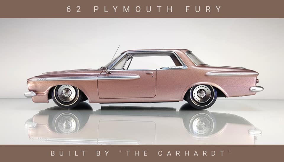 Back in stock! 1968 Plymouth Fury in 1:43 scale resin from Kess in
