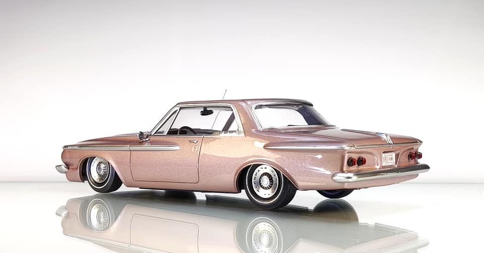 Back in stock! 1968 Plymouth Fury in 1:43 scale resin from Kess in