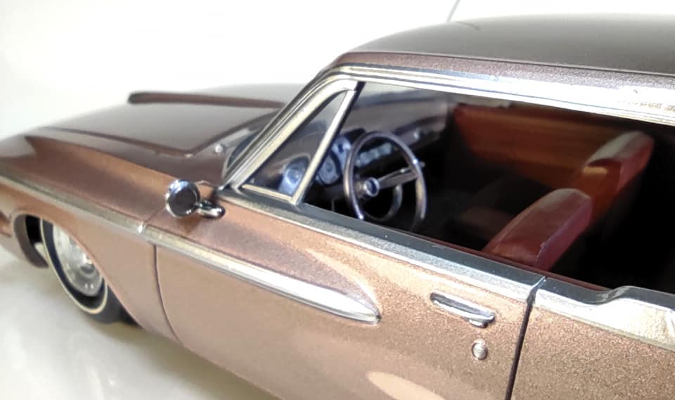 Back in stock! 1968 Plymouth Fury in 1:43 scale resin from Kess in