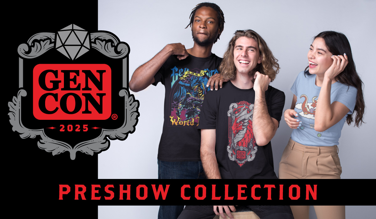 Gen Con - 🚨The Gen Con 2025 preshow merch launch is here!... | Facebook