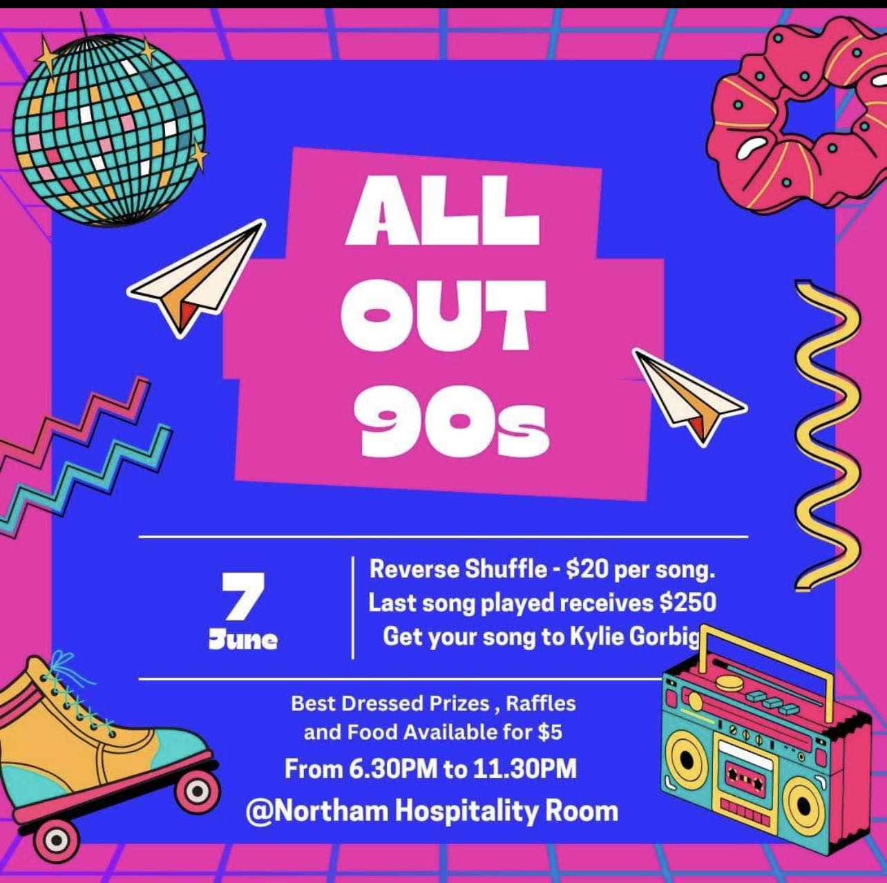 Northam - All Out 90s Night Let's sing and dance to the best of the 90s ...