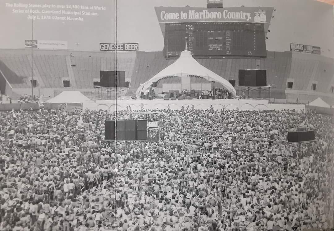The Good Ole Days…. Great Show Cleveland Municipal Stadium World