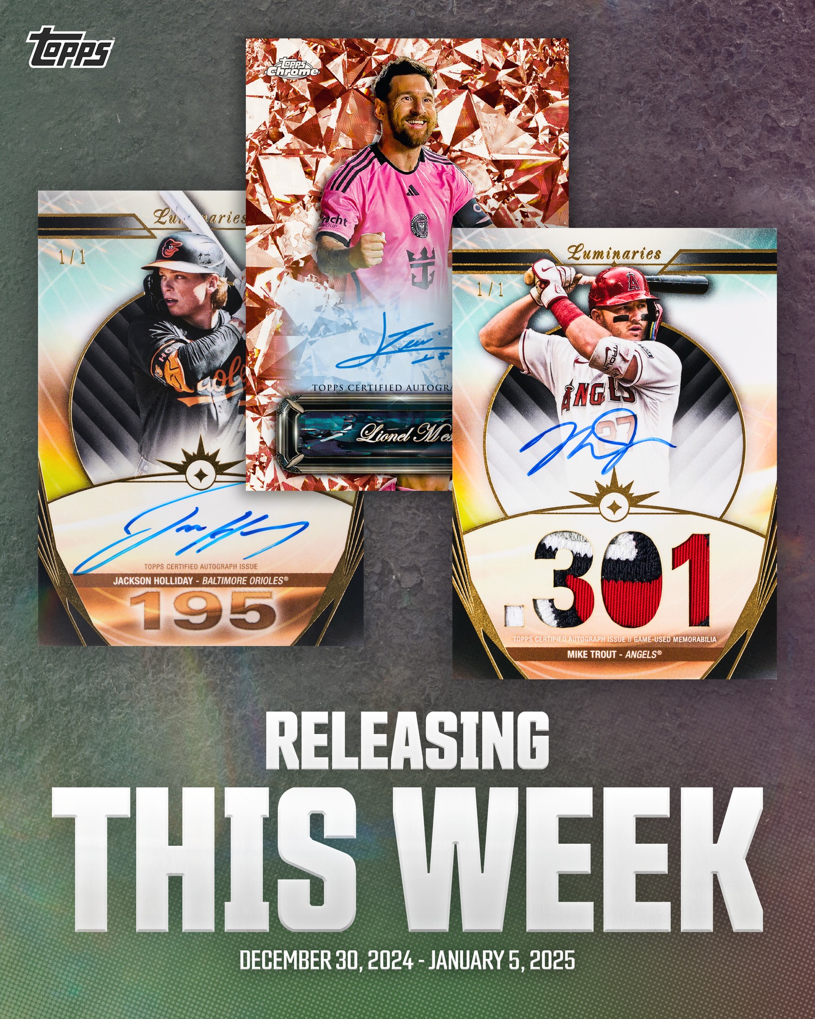 New Topps MLB card releases for 2024