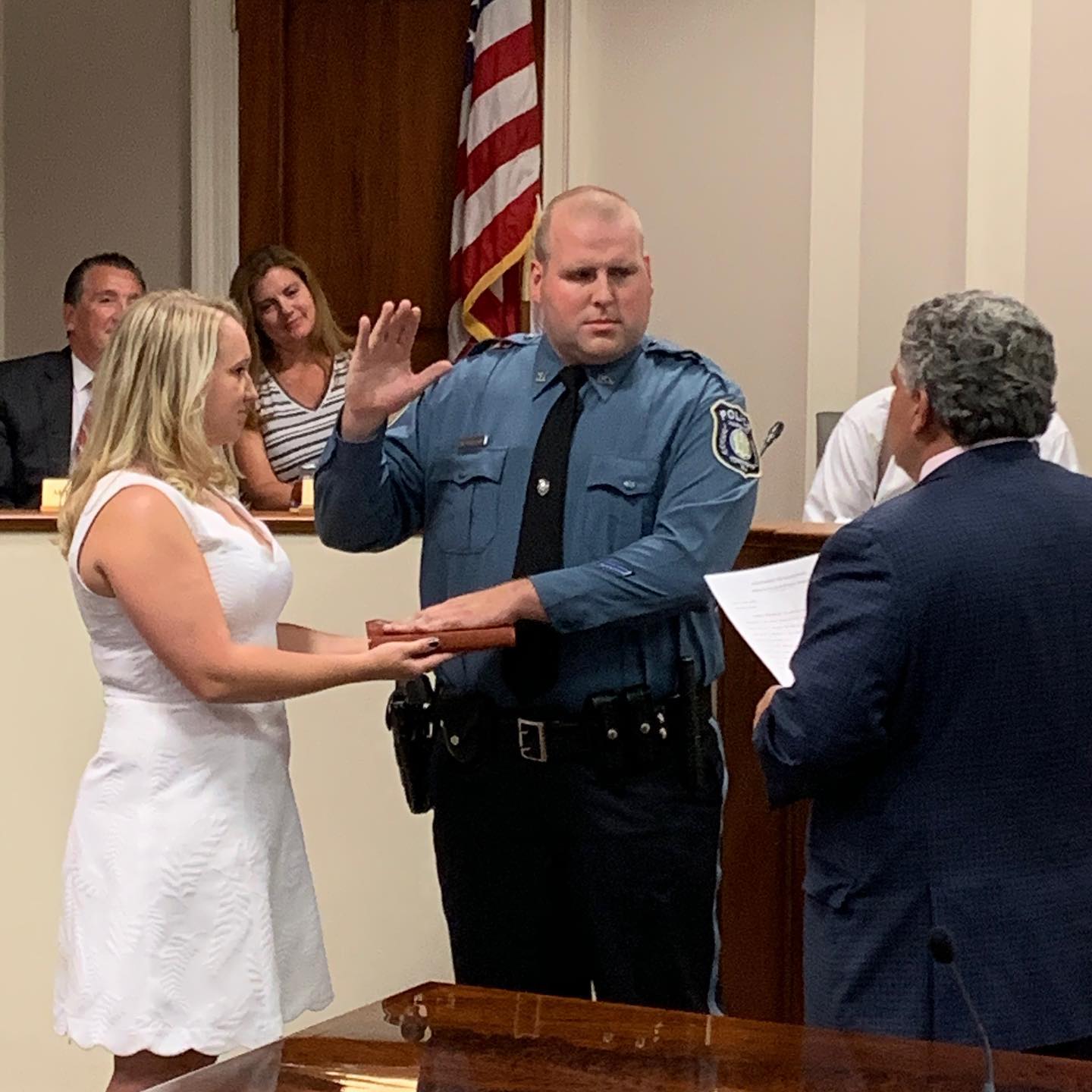 Harding Township Police Department - Please welcome Ptl. Thomas ...