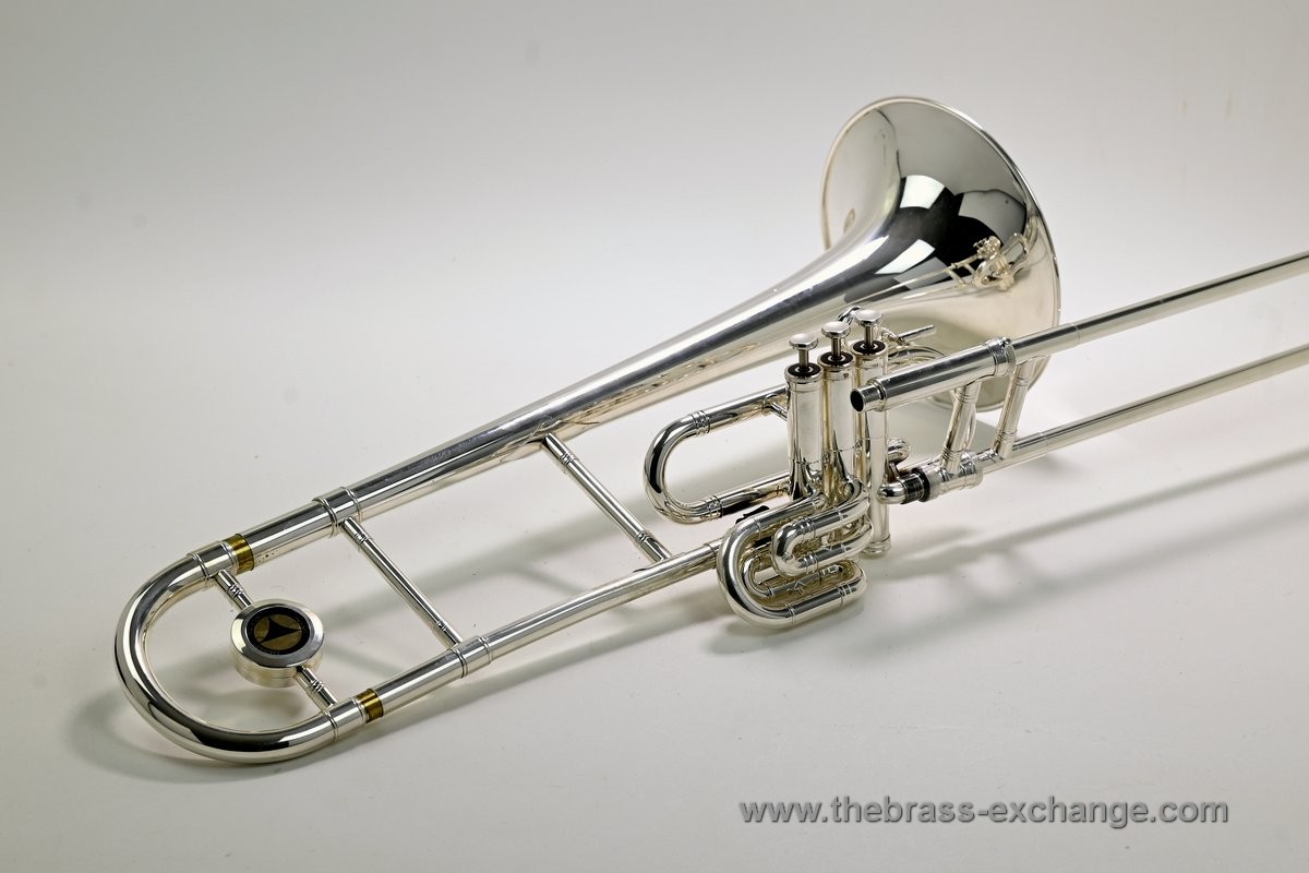 The iconic Holton Bass Trombone — turned on its head. 🔄 You're
