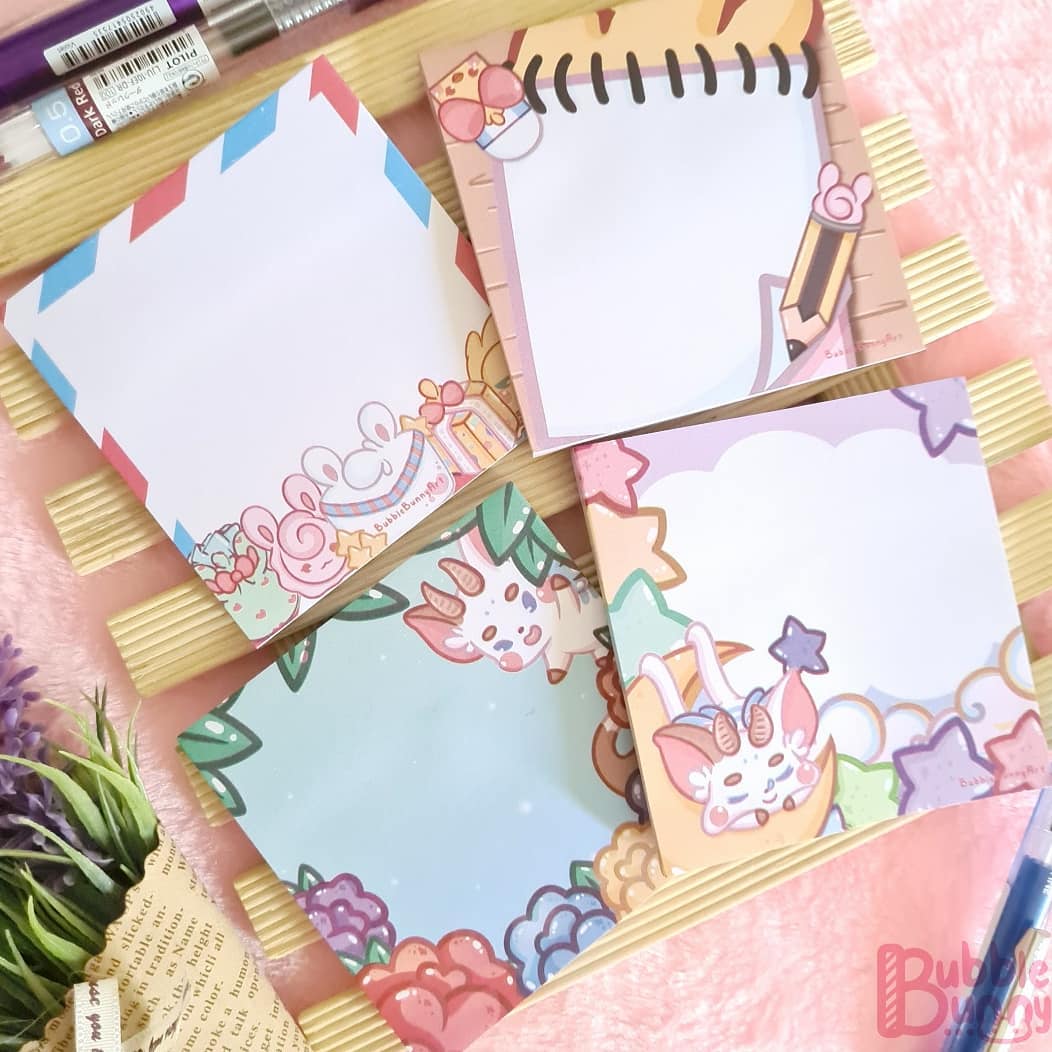 🌸 Sticky Notes 🌸 My first sticky note... - Bubble Bunny Art