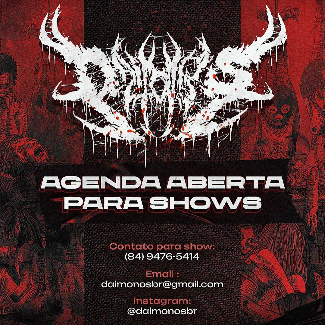 DAIMONOS - Nos chame pra tocar na sua cidade! Arte:...