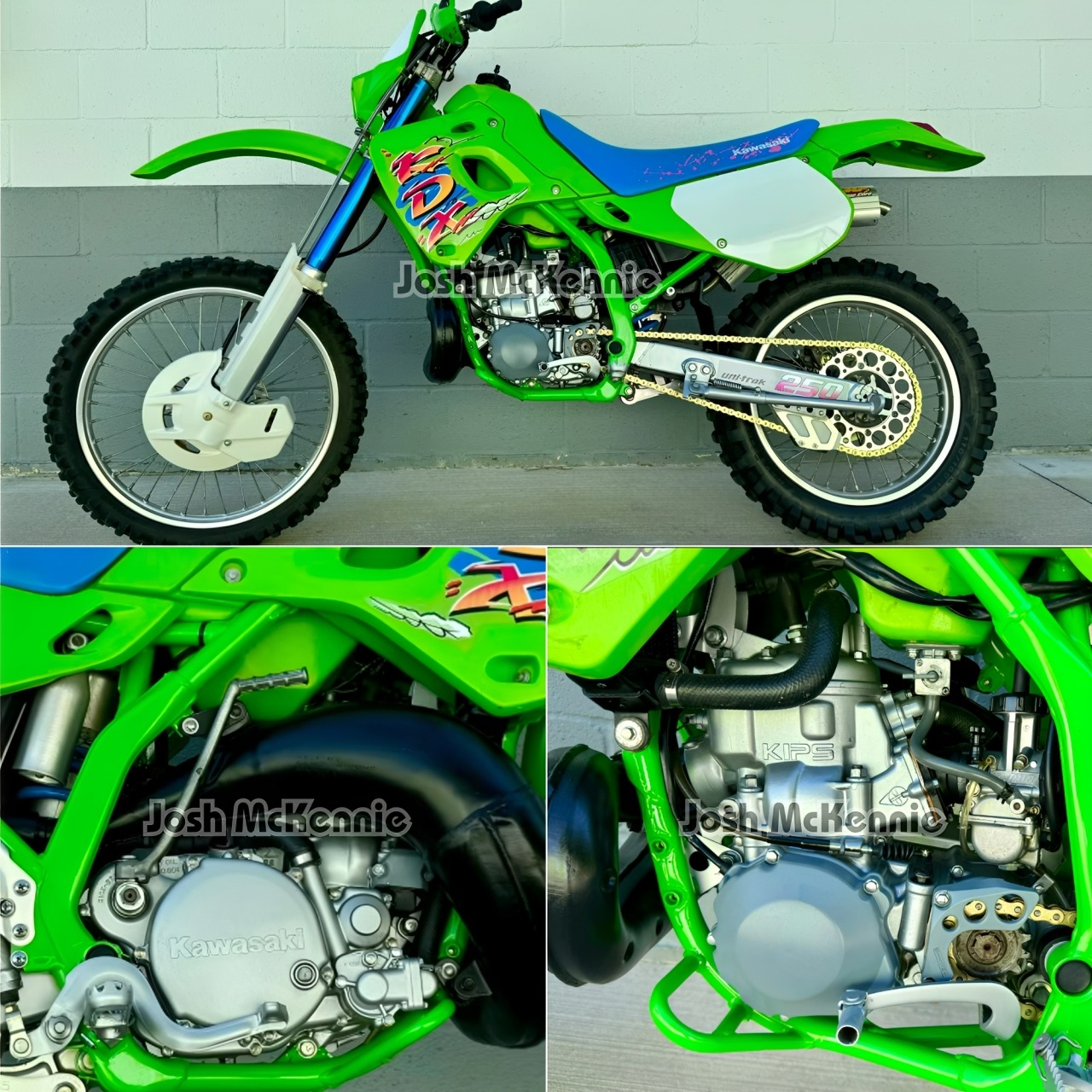 1992 Kawasaki KDX250 enduro motorcycle review