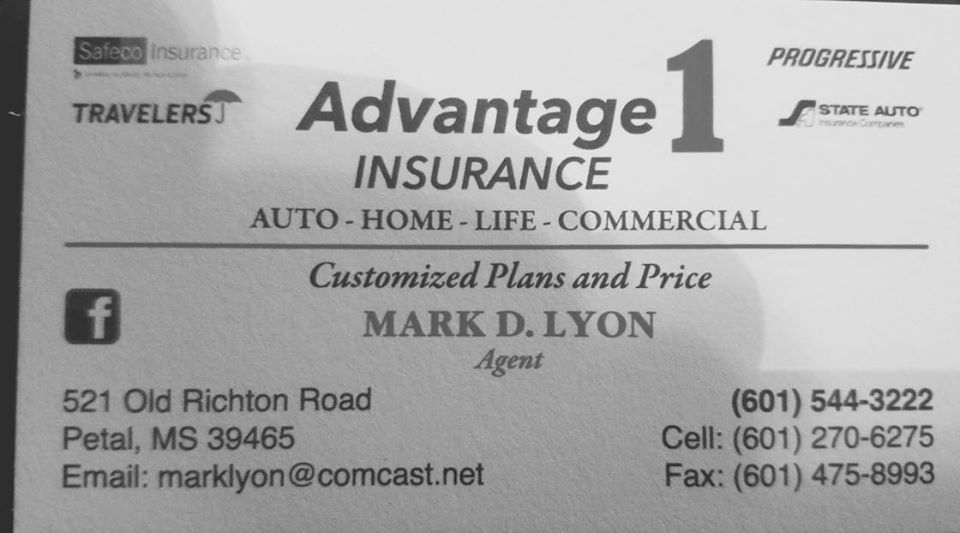 Advantage 1 Insurance/Lyon Insurance Group | Petal MS