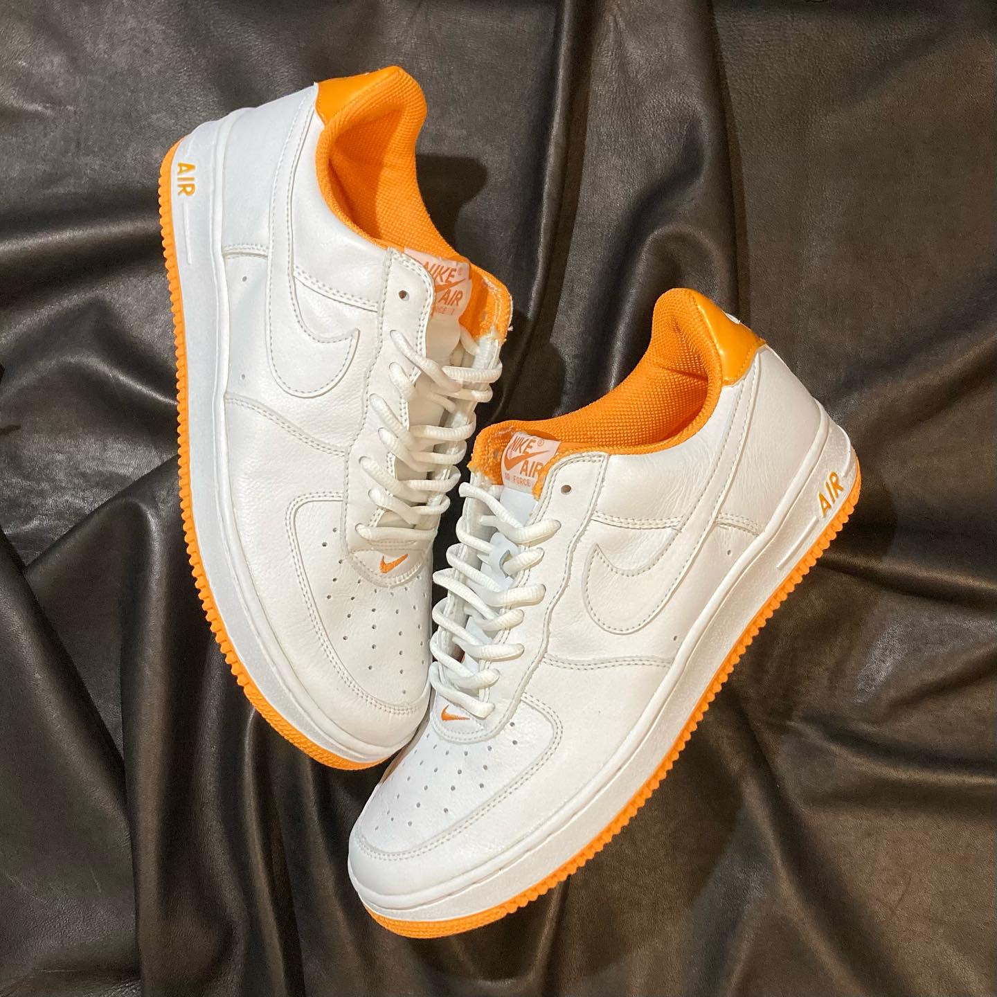 2001年製NIKE AIR FORCE 1 B LOW WHEAT MOCHA Yd-shoe-repair