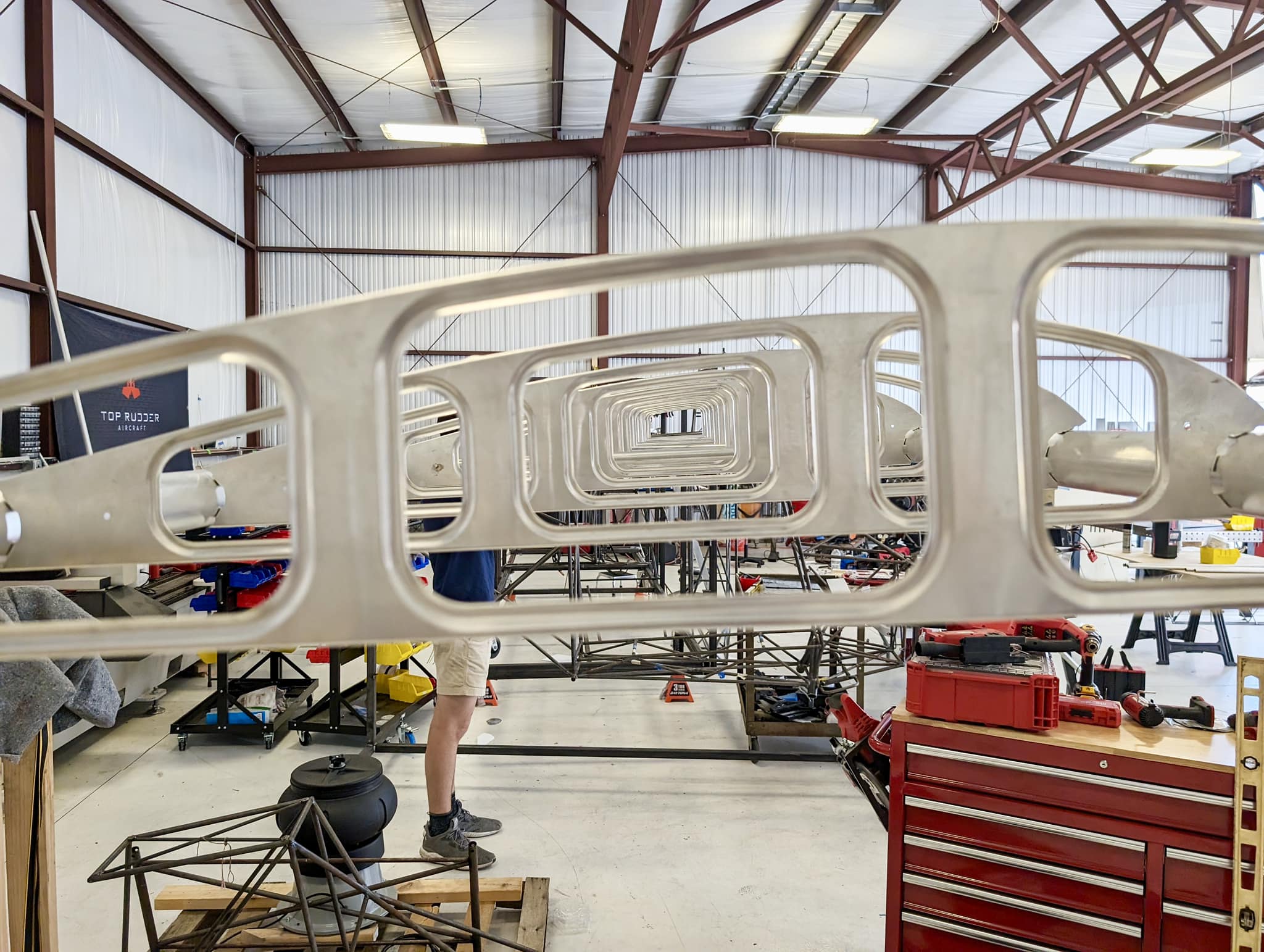 Check out the latest progress... - Top Rudder Aircraft, LLC
