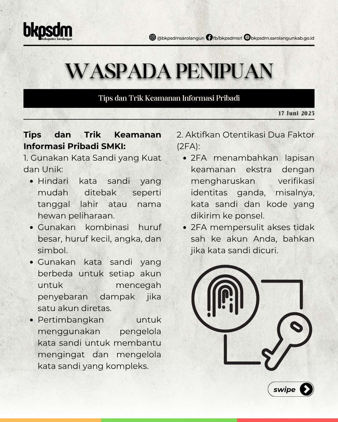 🔴 WASPADA PENIPUAN MENGATASNAMAKAN BKN! Kami mengimbau seluruh ASN ...