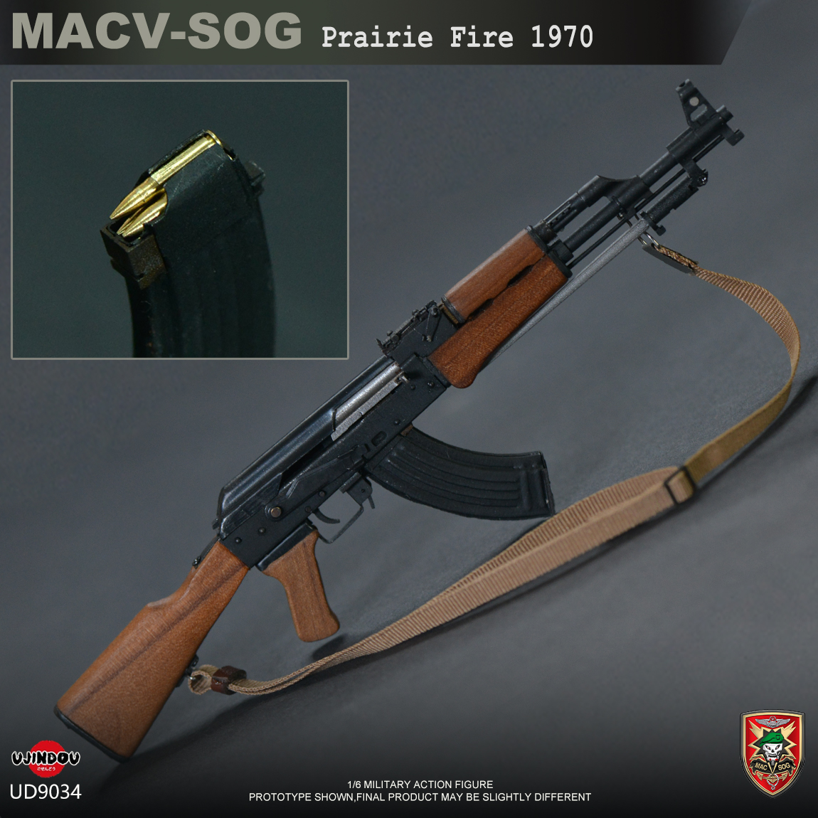 FUTUR RELEASE : Ujindou UD 9034 - 1/6 MACV-SOG Prairie Fire