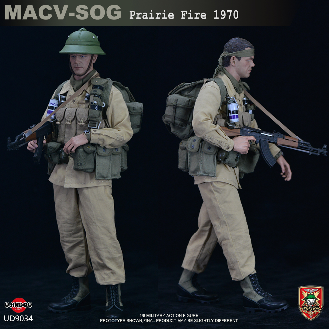 FUTUR RELEASE : Ujindou UD 9034 - 1/6 MACV-SOG Prairie Fire
