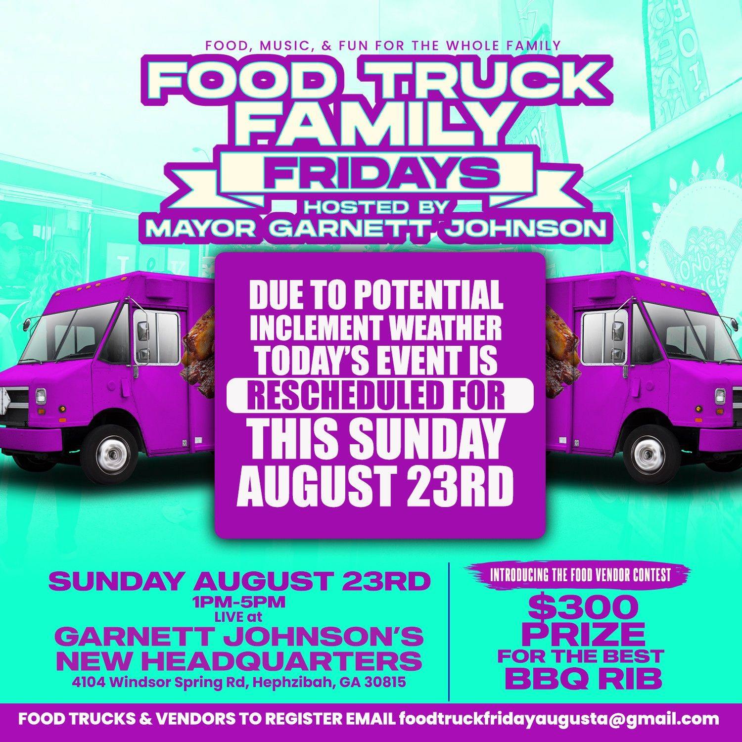 Food Truck Family Fridays Augusta | Hephzibah GA