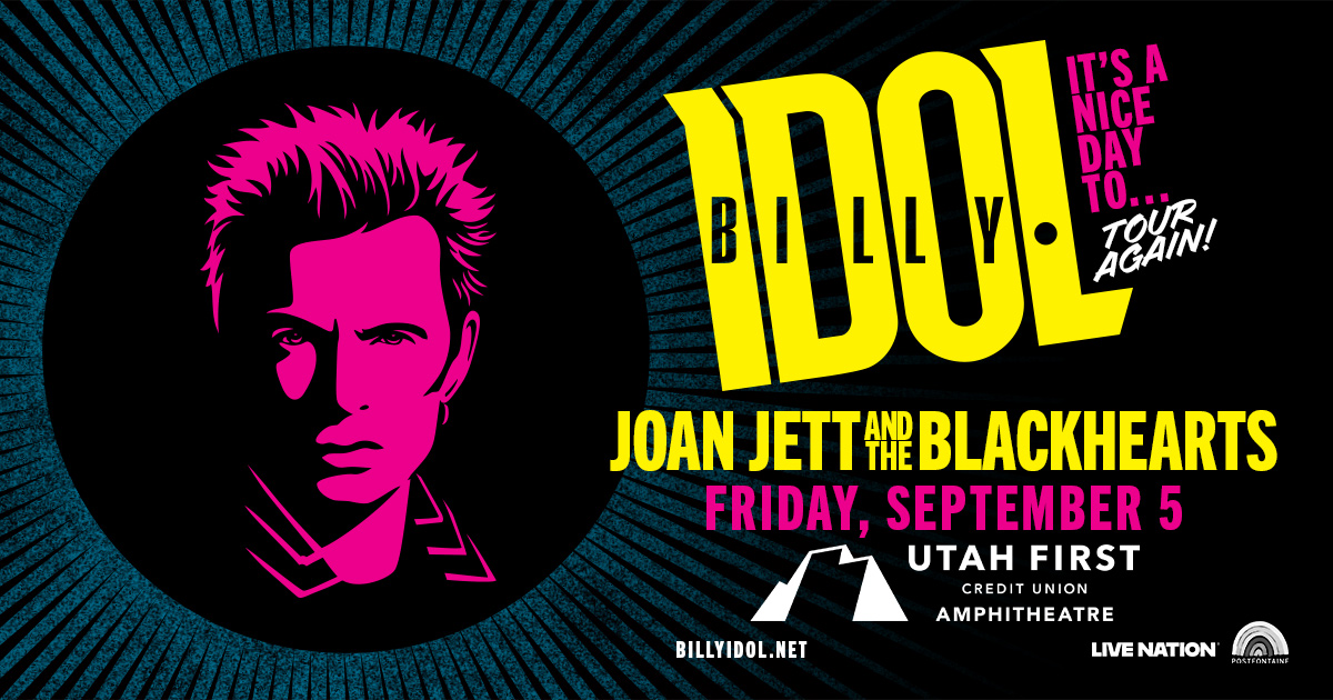 It's a Nice Day To…TOUR AGAIN! Billy Idol is coming to Ruoff Music