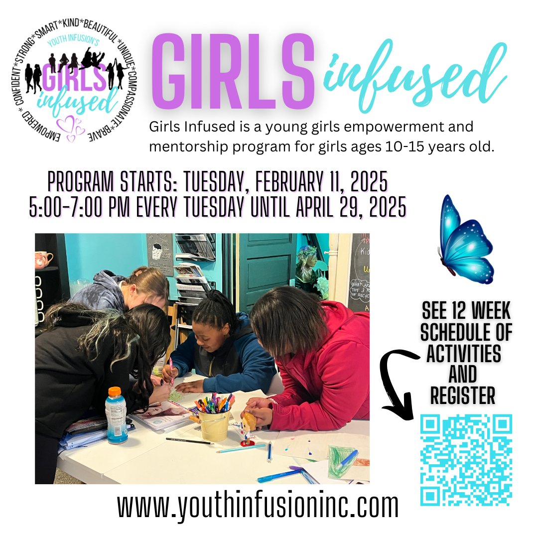 Youth - 💜 Empower. Inspire. Lead. 💗 Girls Infused Program Looking for a ...