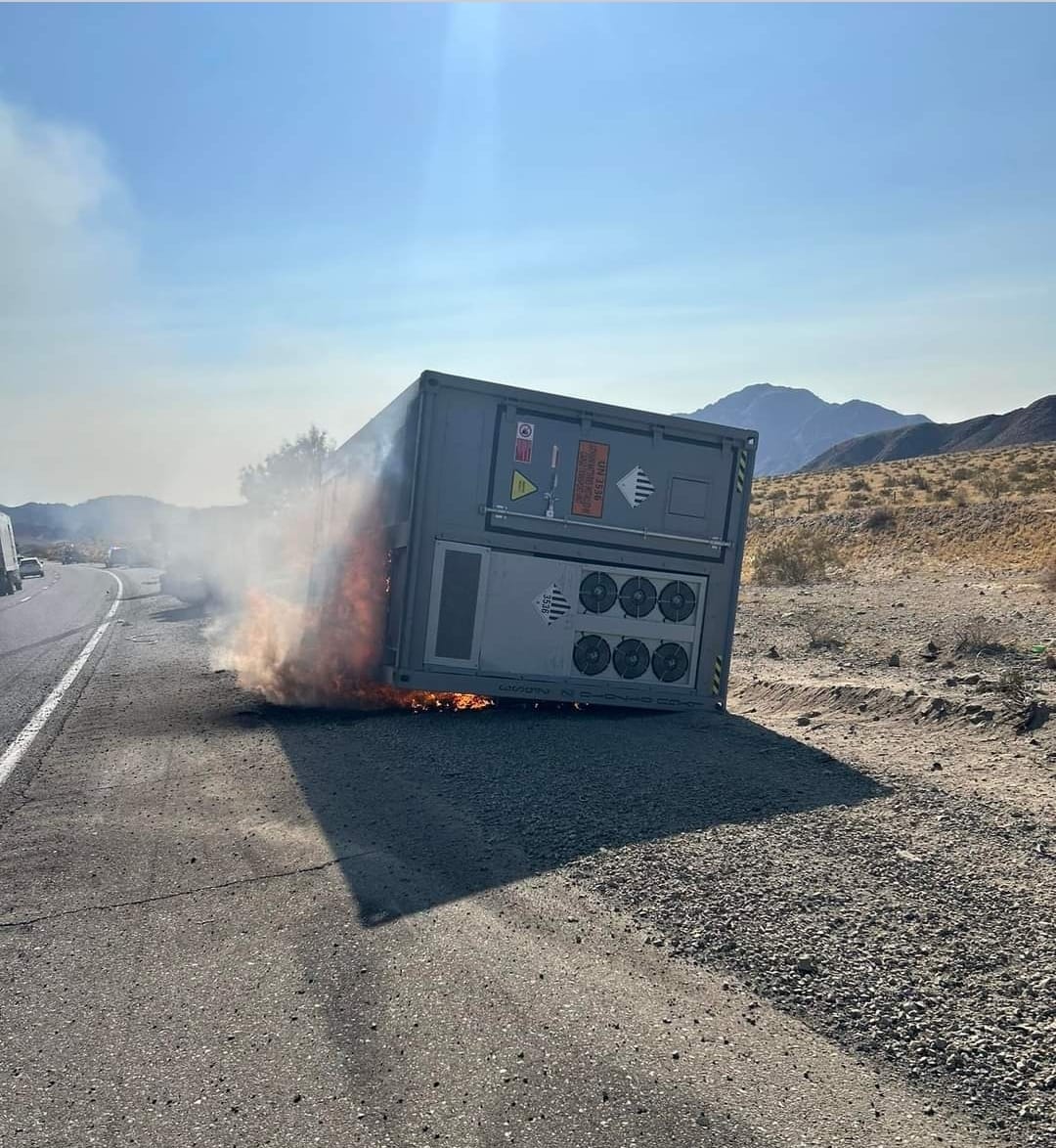 HAZMAT SITUATION STOPS TRAFFIC ON I-15 Traveling between Los