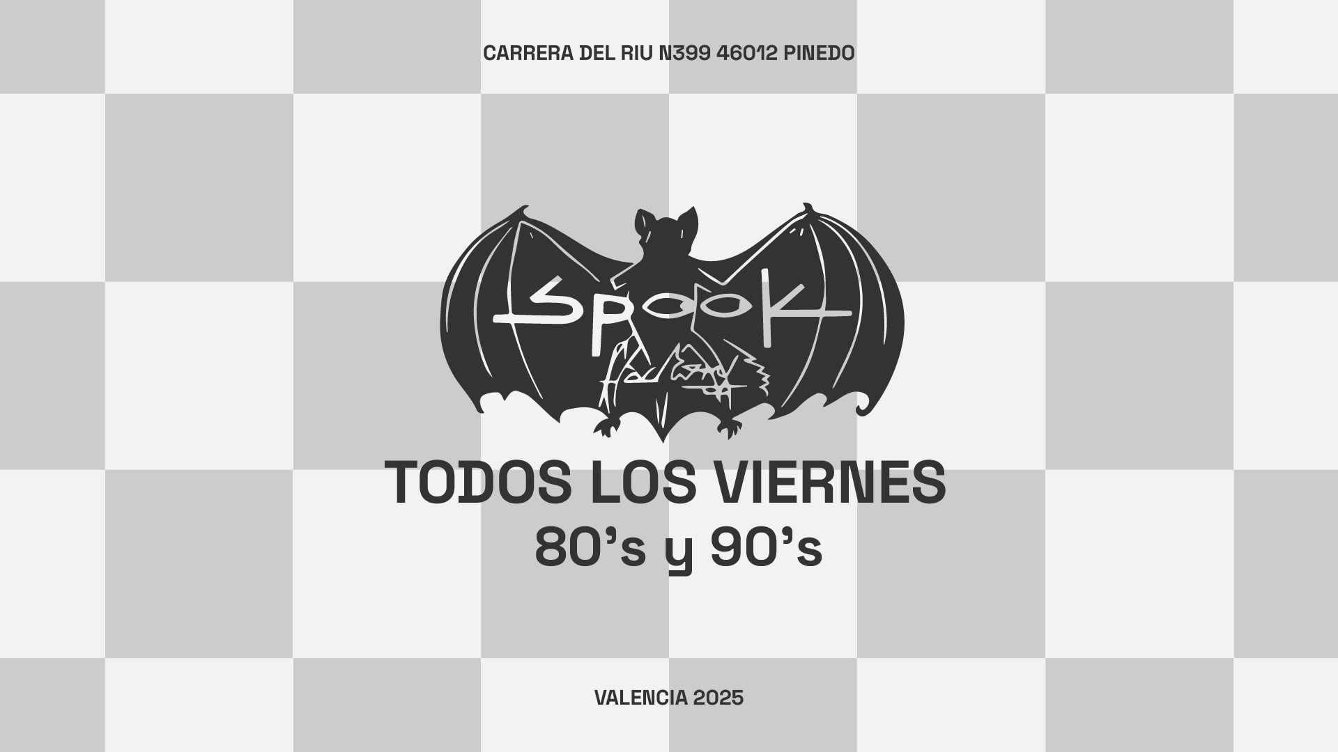Spook Factory 80s & 90s | Valencia
