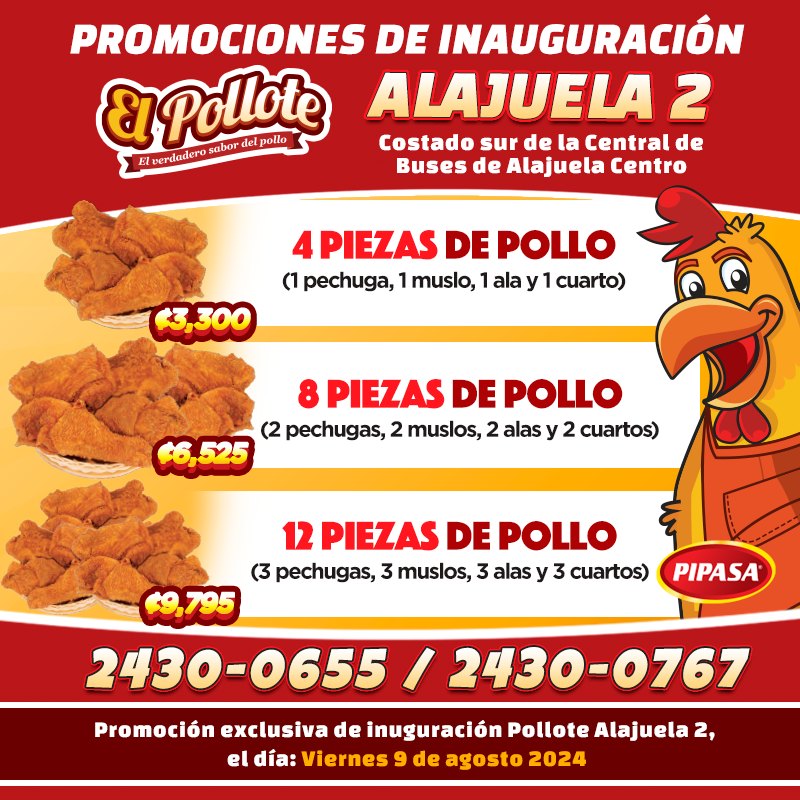 El Pollote - 🍗🍟🎉🫶 El Pollote te invita a disfrutar del...
