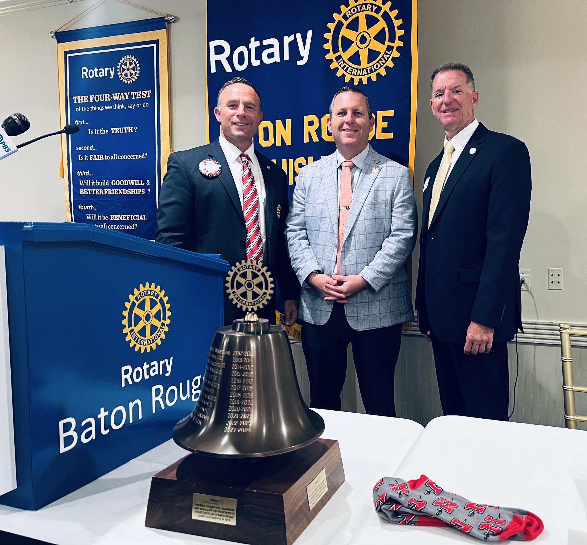 City - Today Kevin Clement Mayor was an honored guest with the Rotary ...