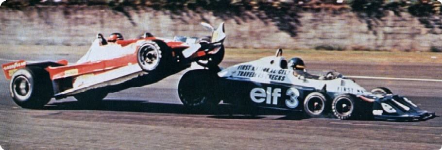 Gilles´s First F.1 flight Year 1977 Formula One at Fuji, Japan