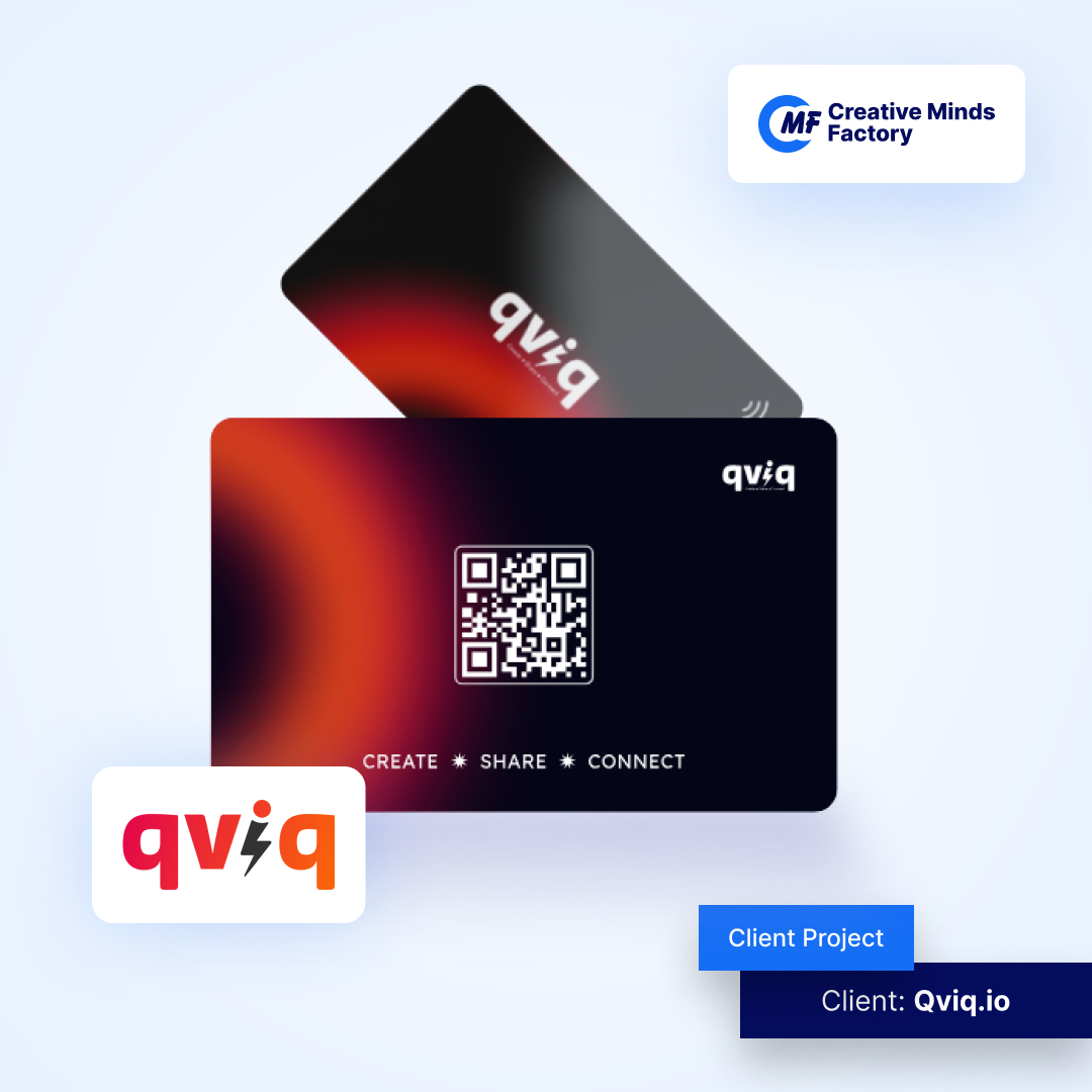 Creative - Thrilled to unveil our logo design project for Qviq! 🎉 ...
