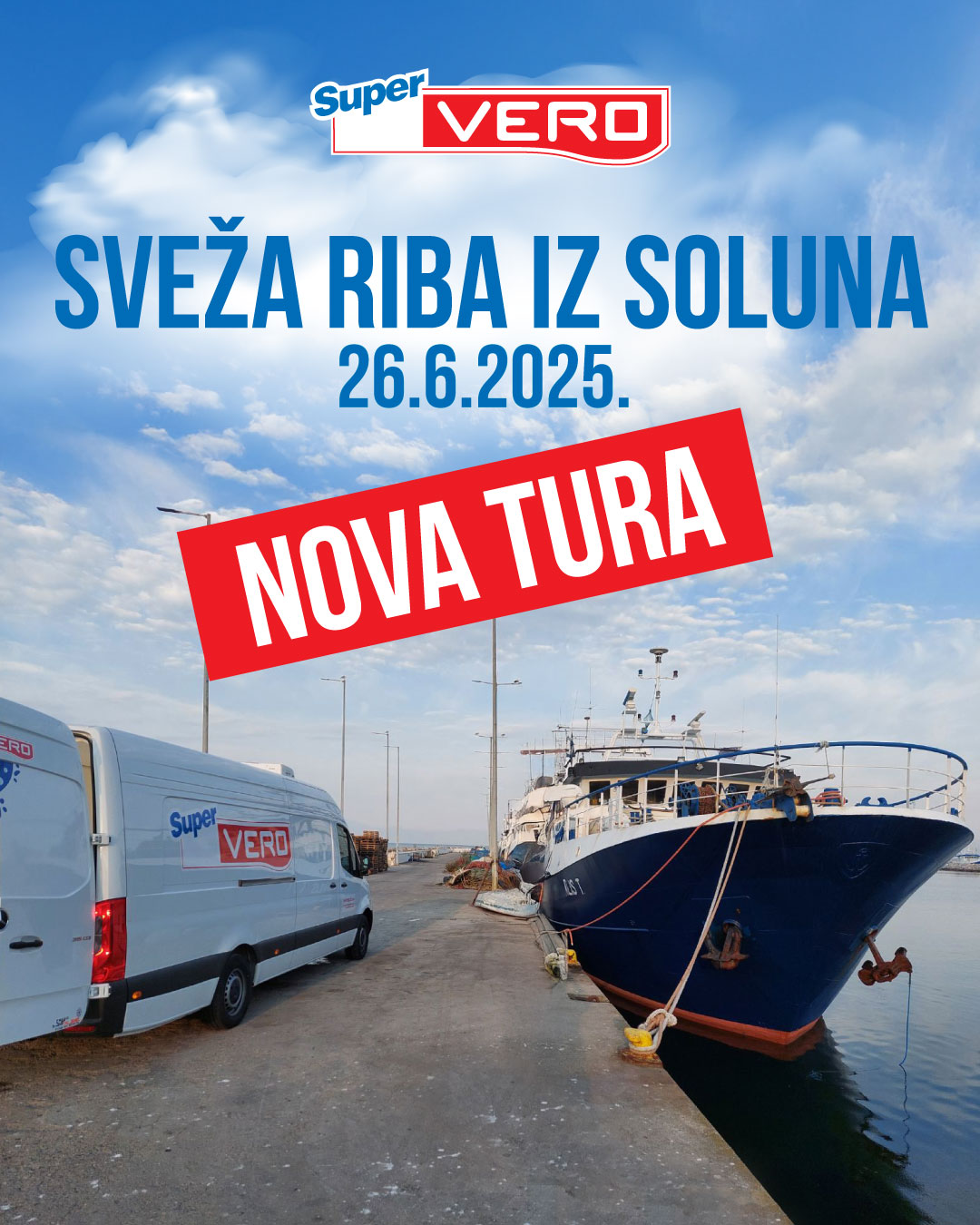 🐟 NOVA TURA sveže ribe iz Soluna je... - Super Vero Srbija | Facebook