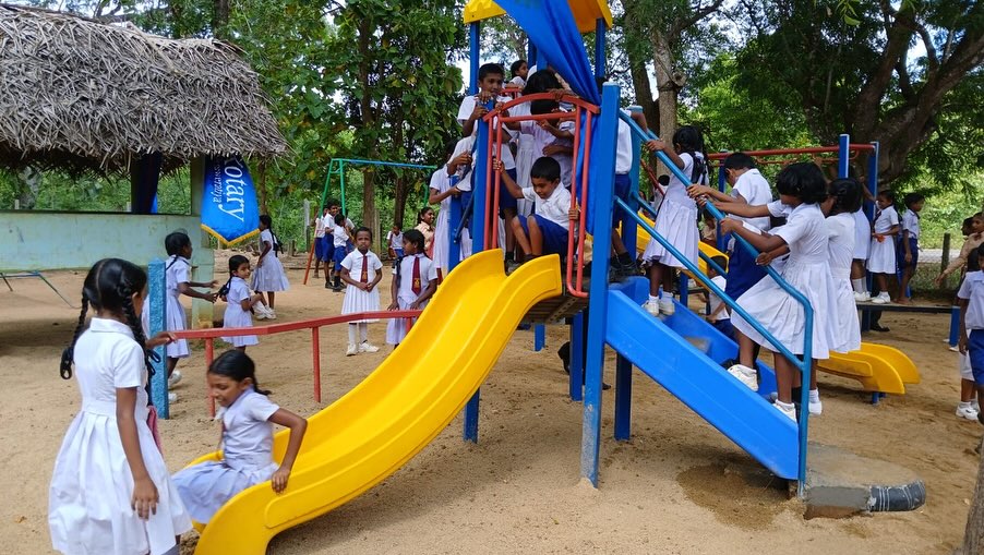 Rotary Overseas Recycled Playgrounds